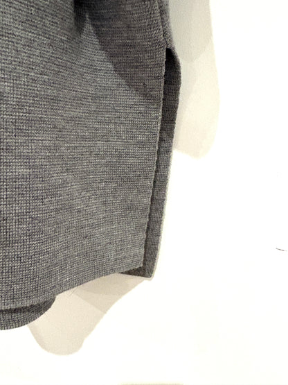 Joseph Merino Wool Grey Knitted Poncho M
