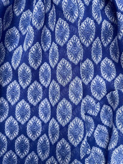 Misa Blue Print Dress S image 3