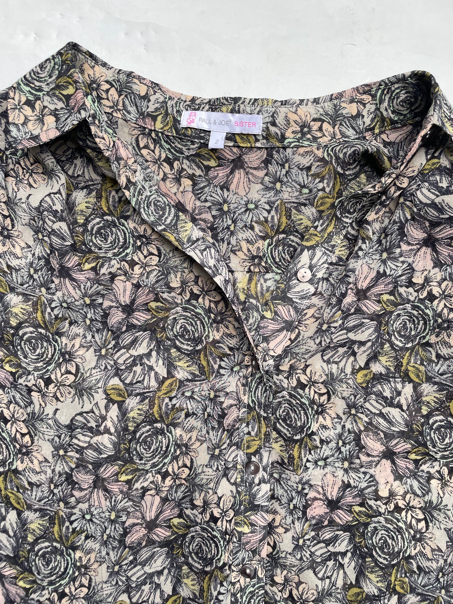 Paul & Joe Sister Print Blouse M image 2
