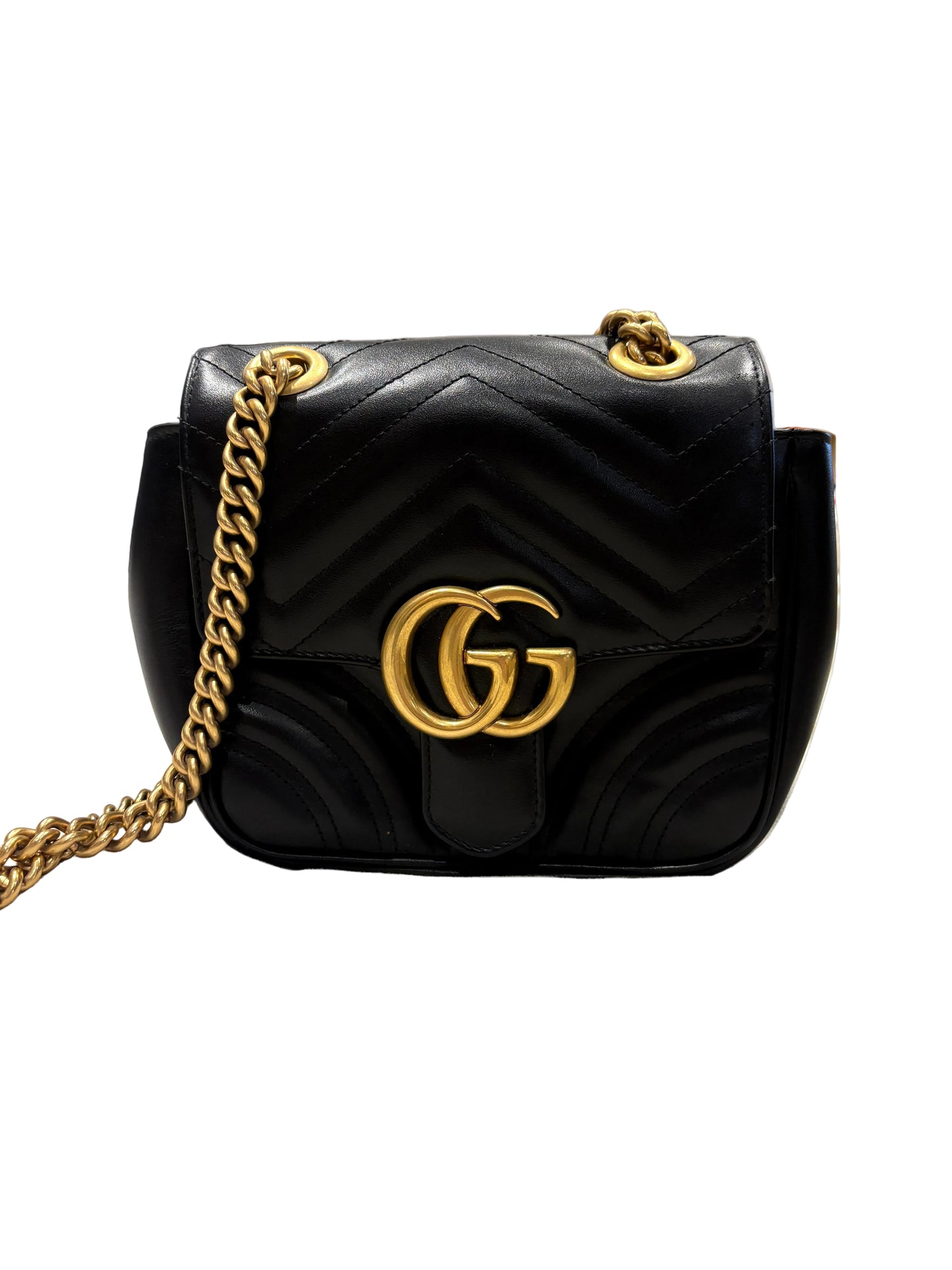 GUCCI GG Marmont Matelassé Leather Shoulder Bag