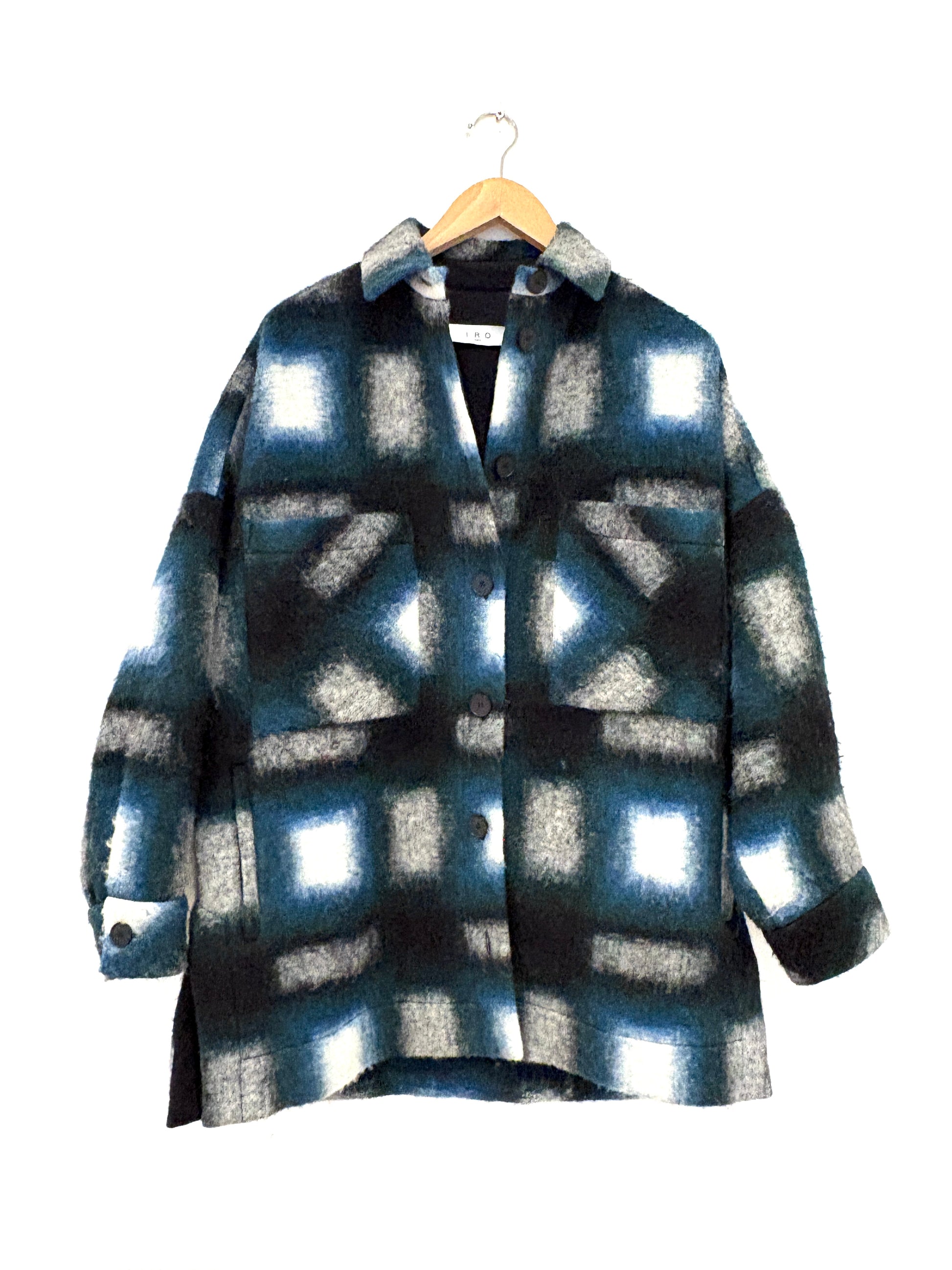 iro wool blend shacket