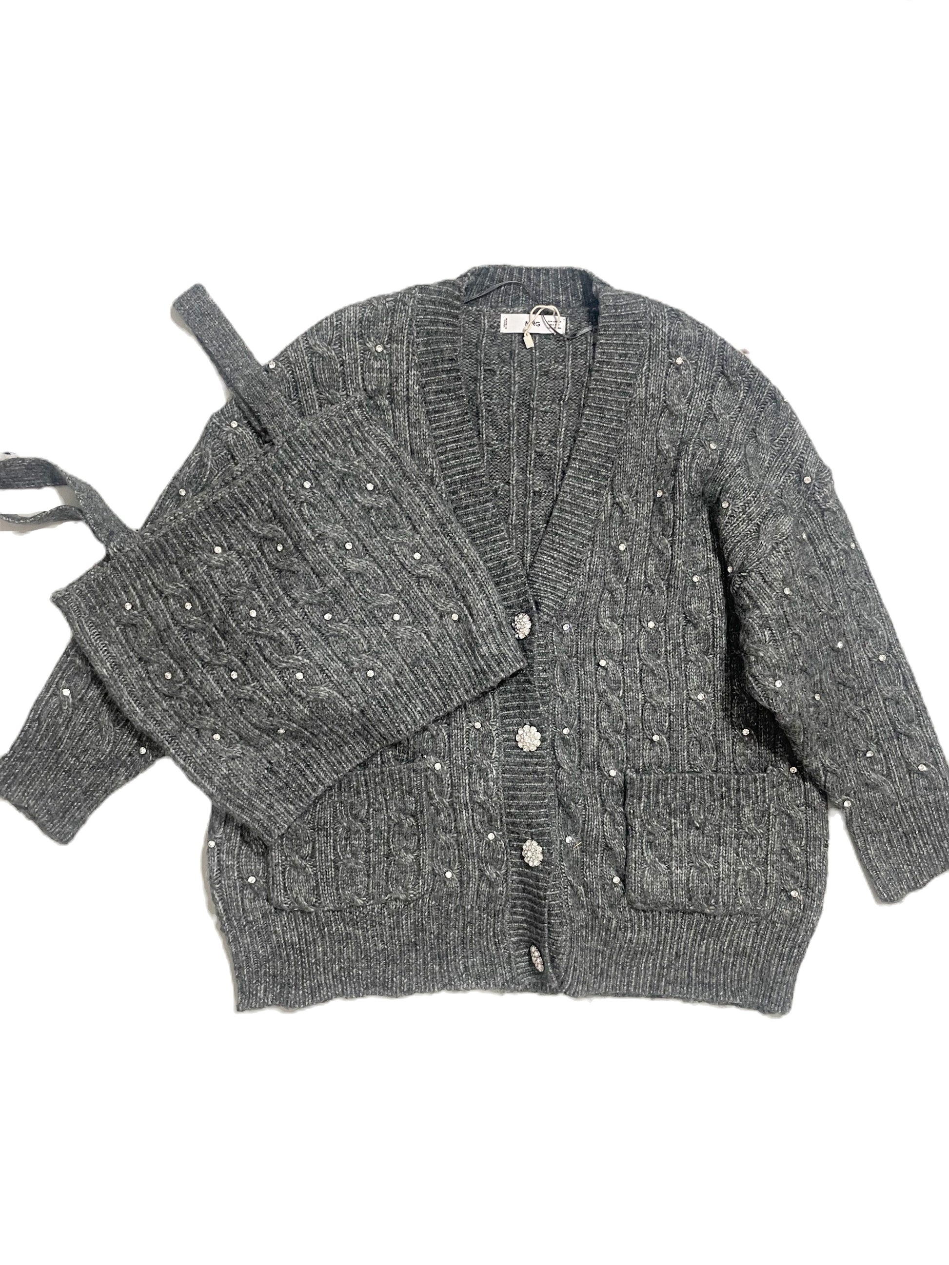 Mango Oversized Cardigan & Top XS image 0