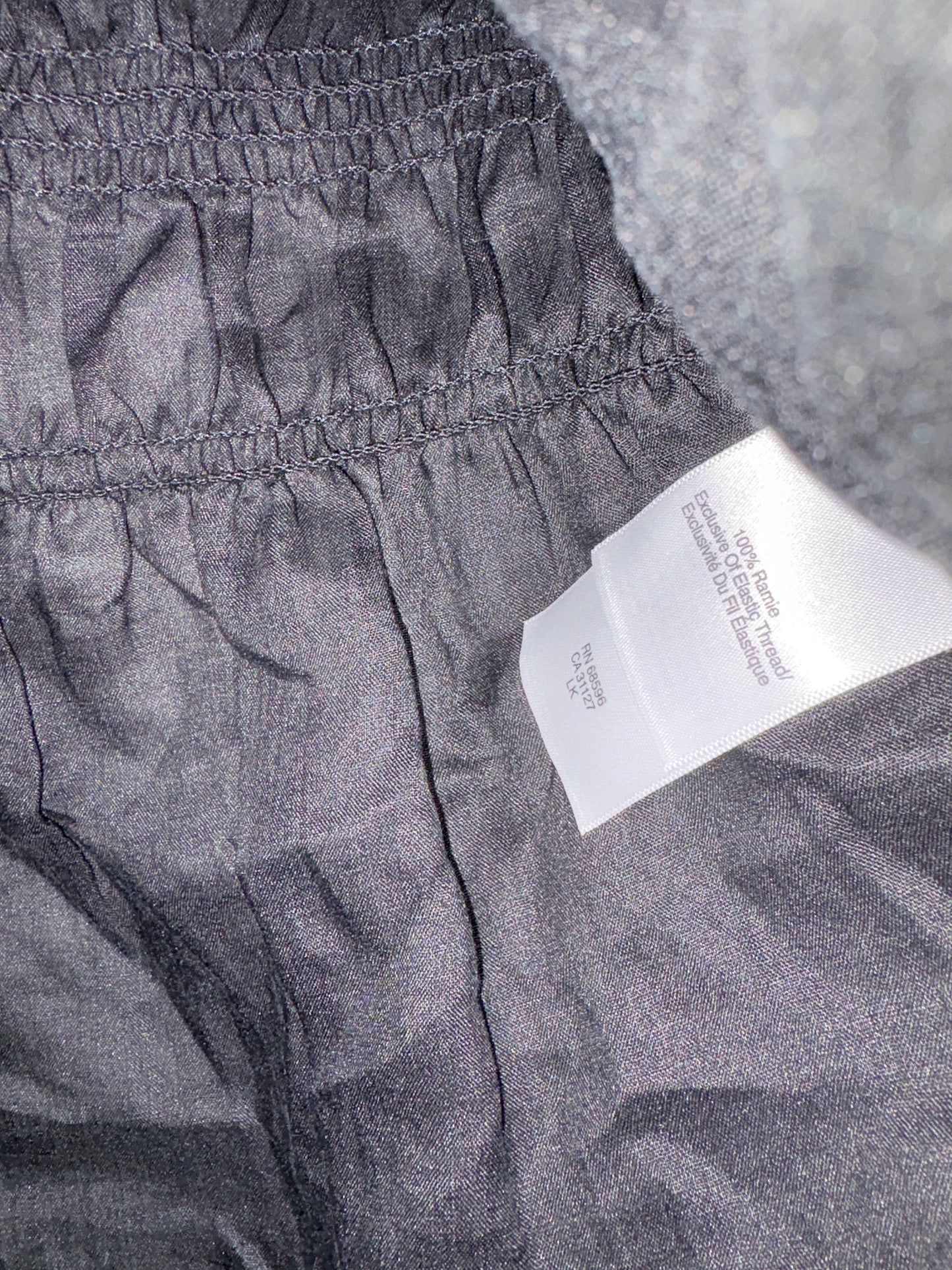 DKNY Peplum Linen Blouse UK 14