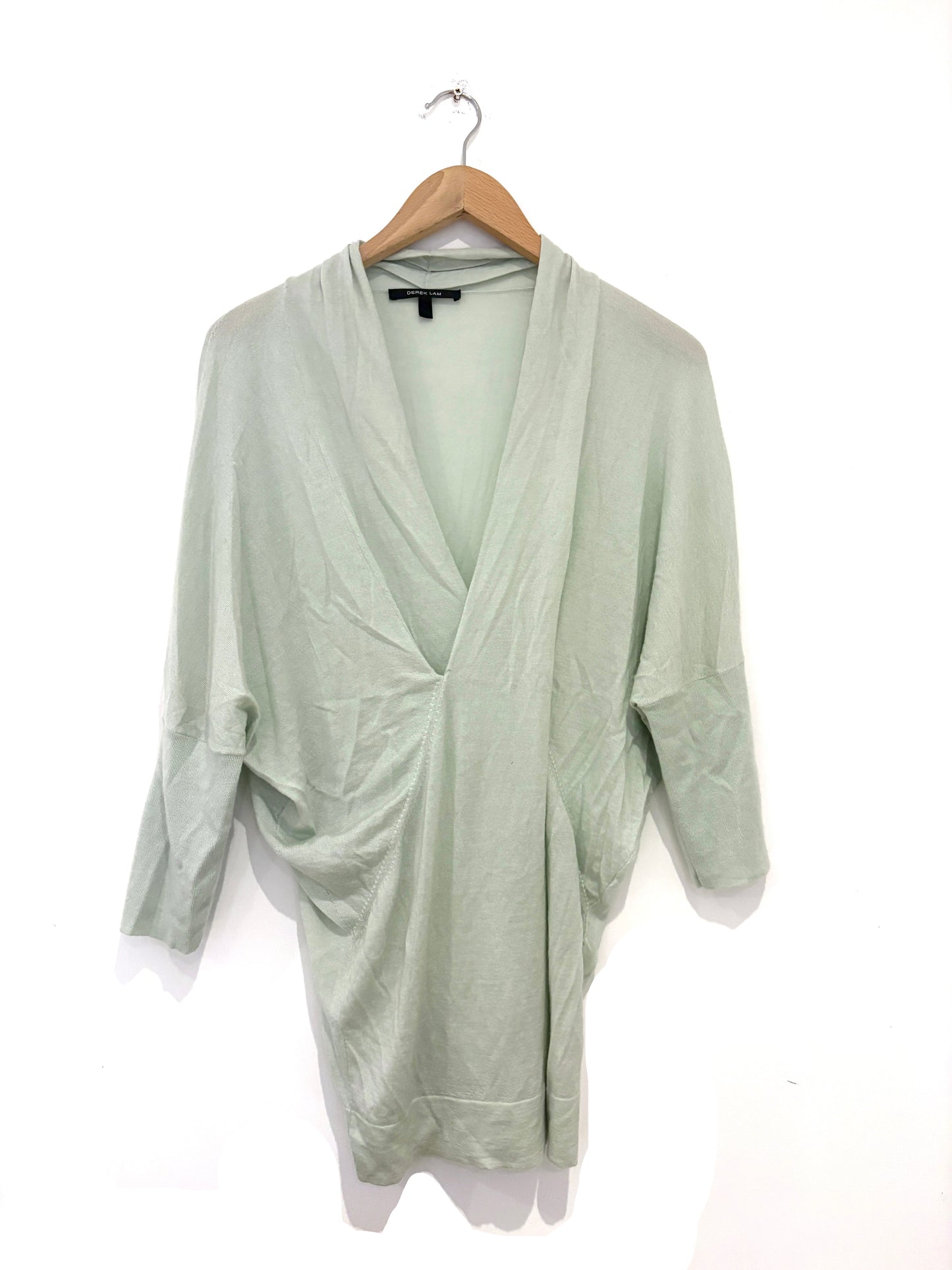 Derek Lam Green Cashmere Top
