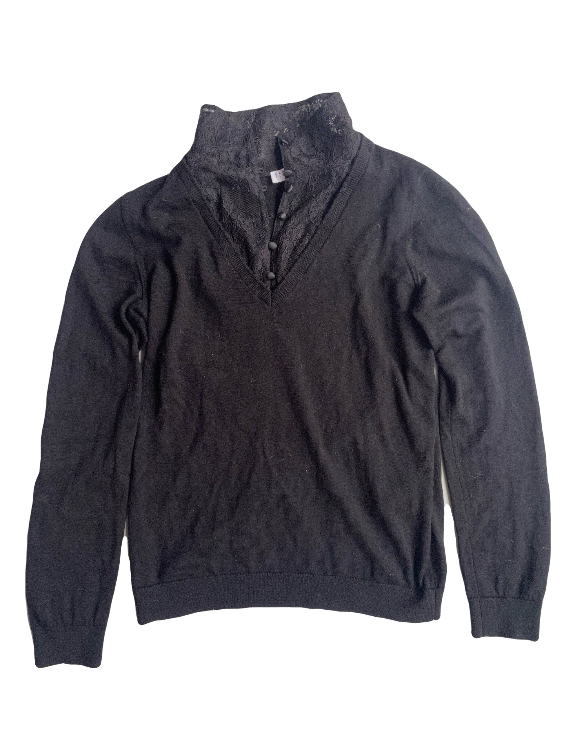 Claudie Pierlot Wool & Lace Jumper M image 0