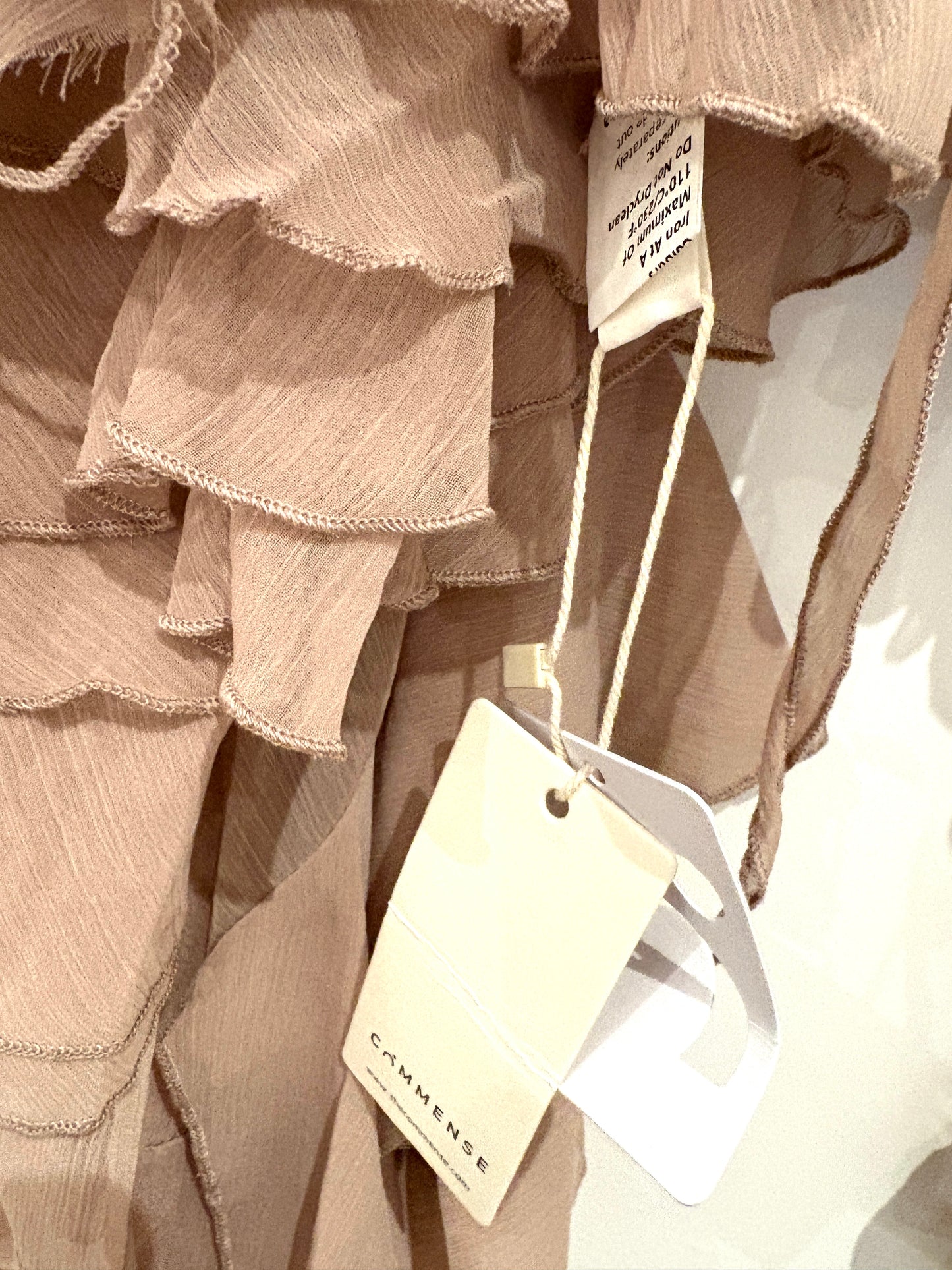 New With Tags Commense Chiffon Top S