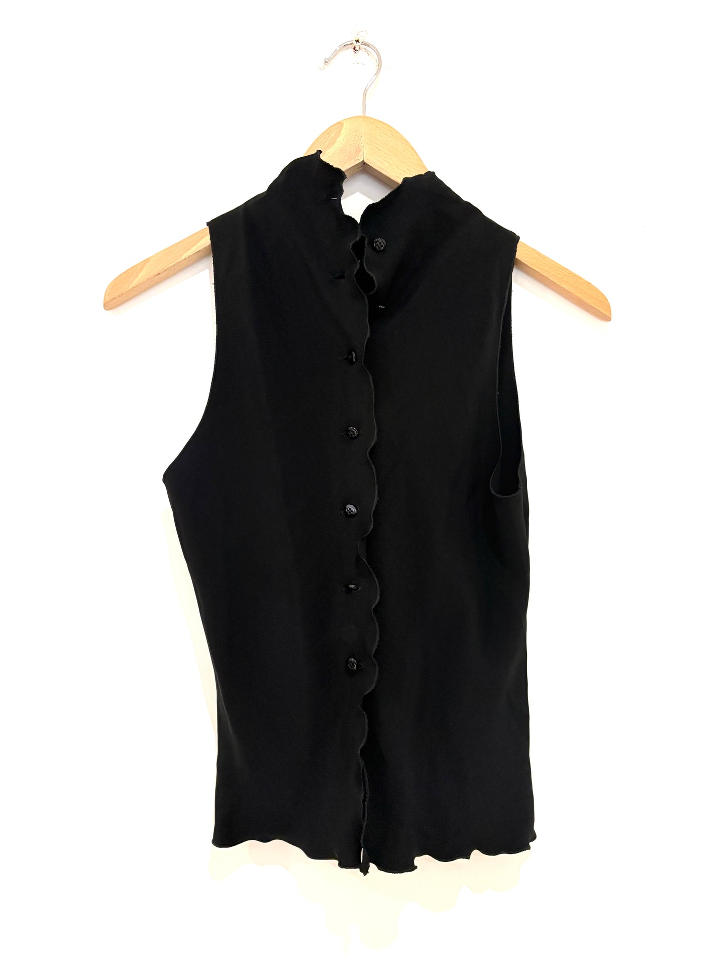 Armani Collezioni Scalloped Trim Blouse UK 14