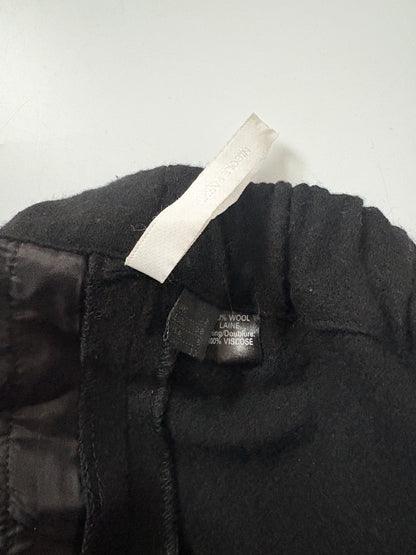 Nicole Farhi Black Wool Skirt UK 12