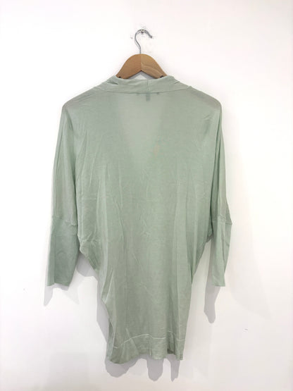 Derek Lam Green Cashmere Top L