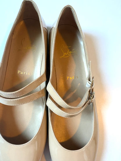 Christian Louboutin Sweet Jane Patent-Leather Flats UK 6.5