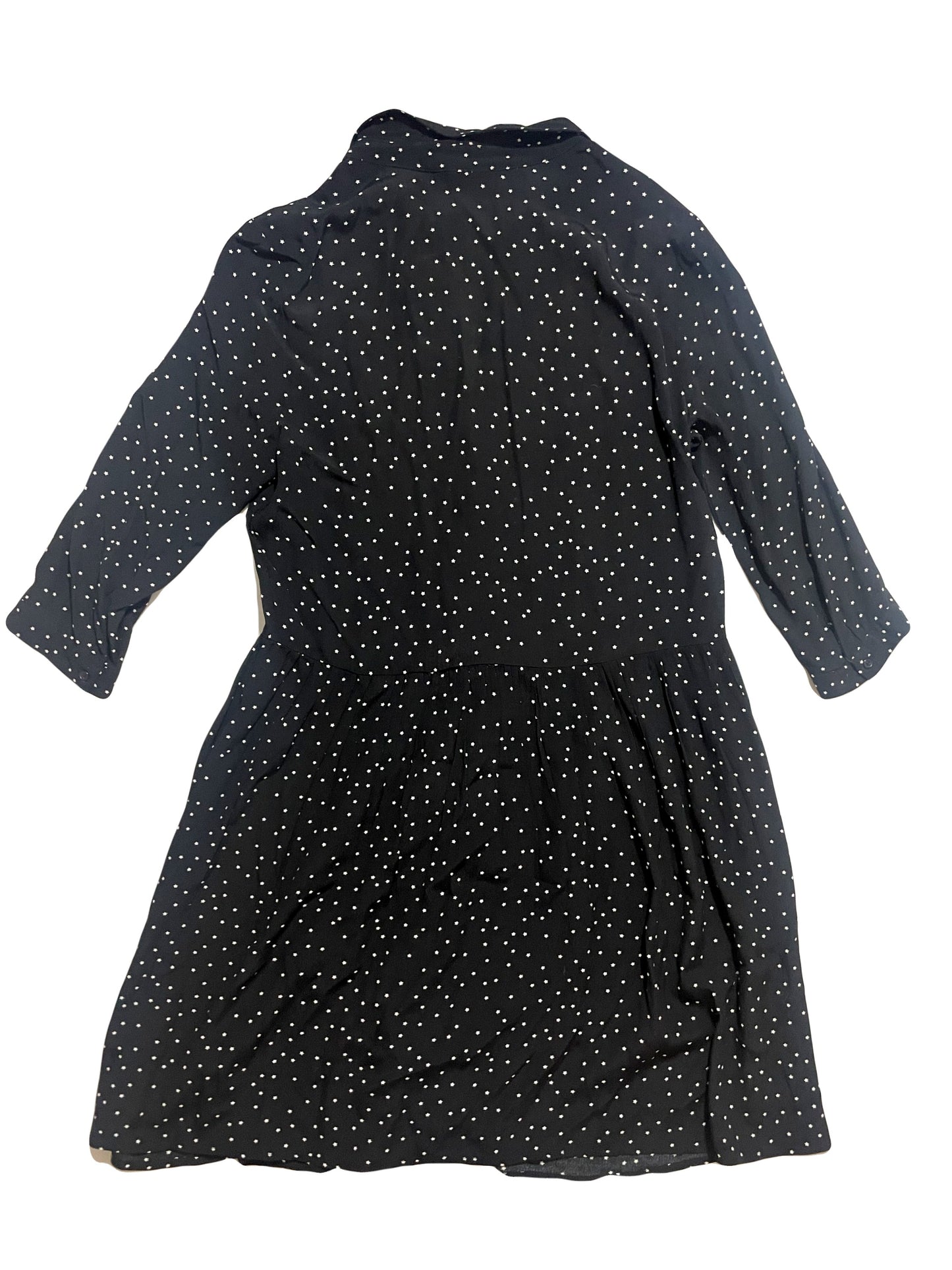 Hush Star Print Dress UK 10 image 1