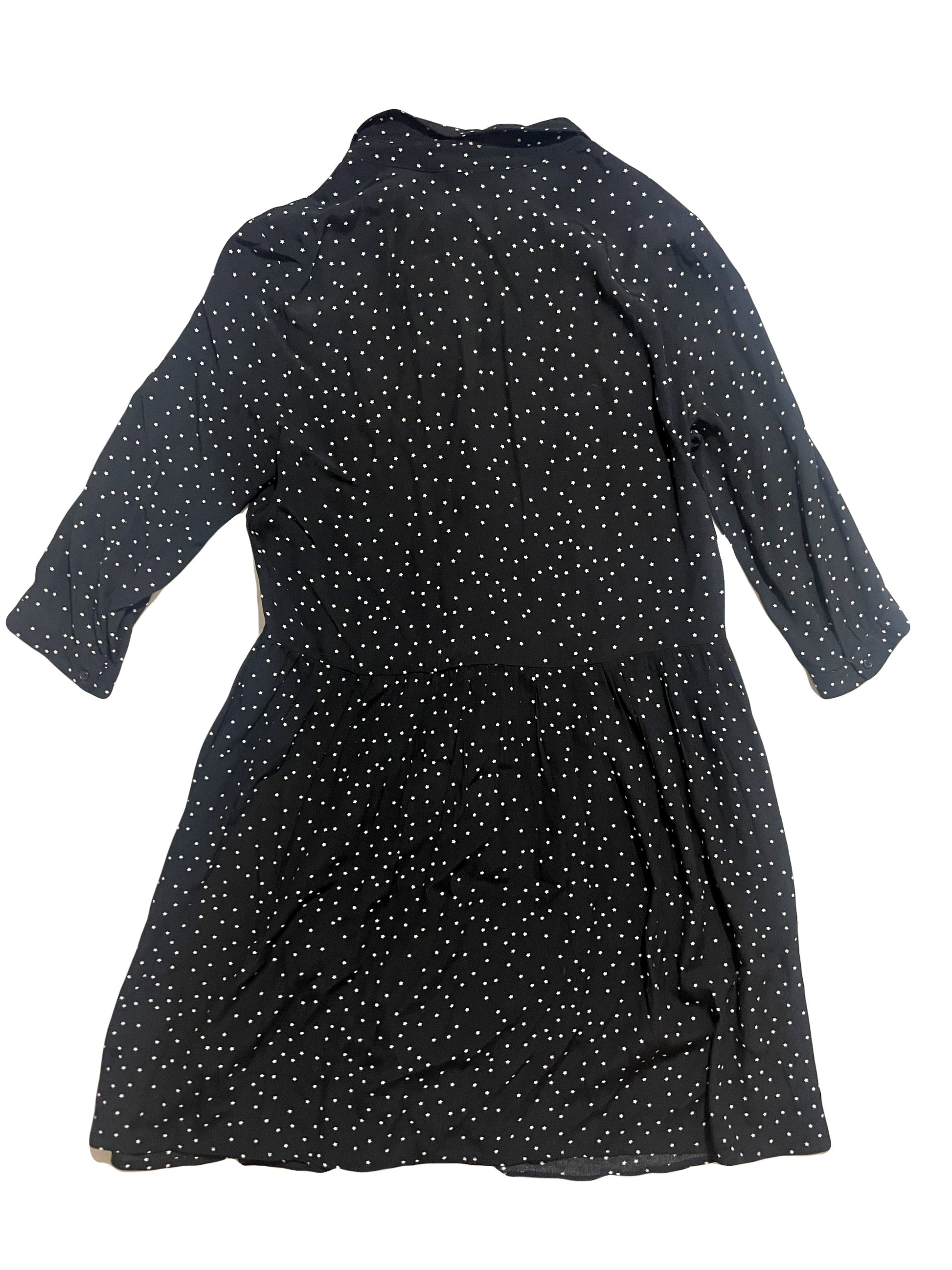 Hush Star Print Dress UK 10 image 1