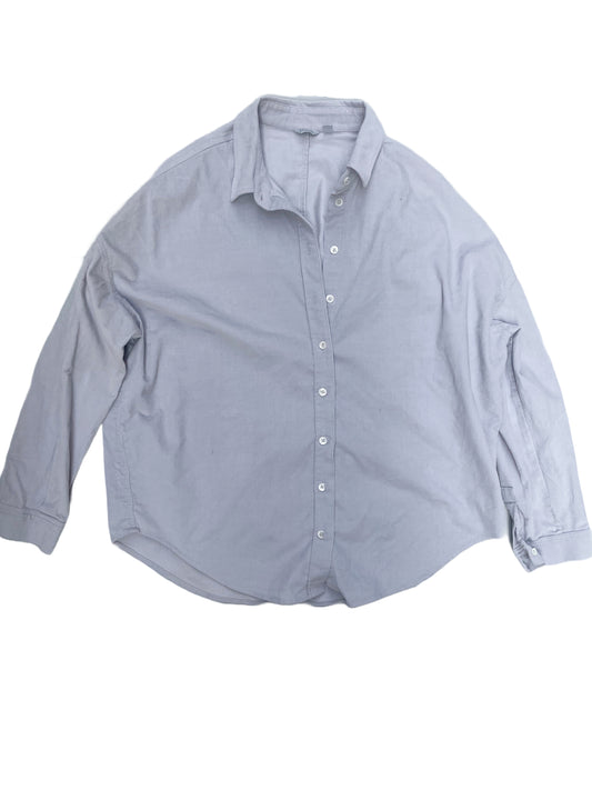 Jigsaw Light Blue Cordoruy Shirt UK 8 image 0