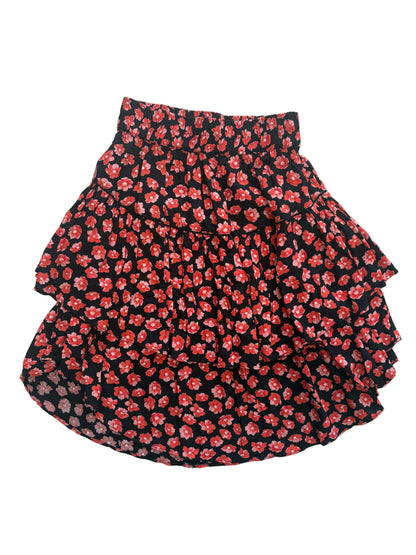 Ganni Floral Tiered Skirt UK 8