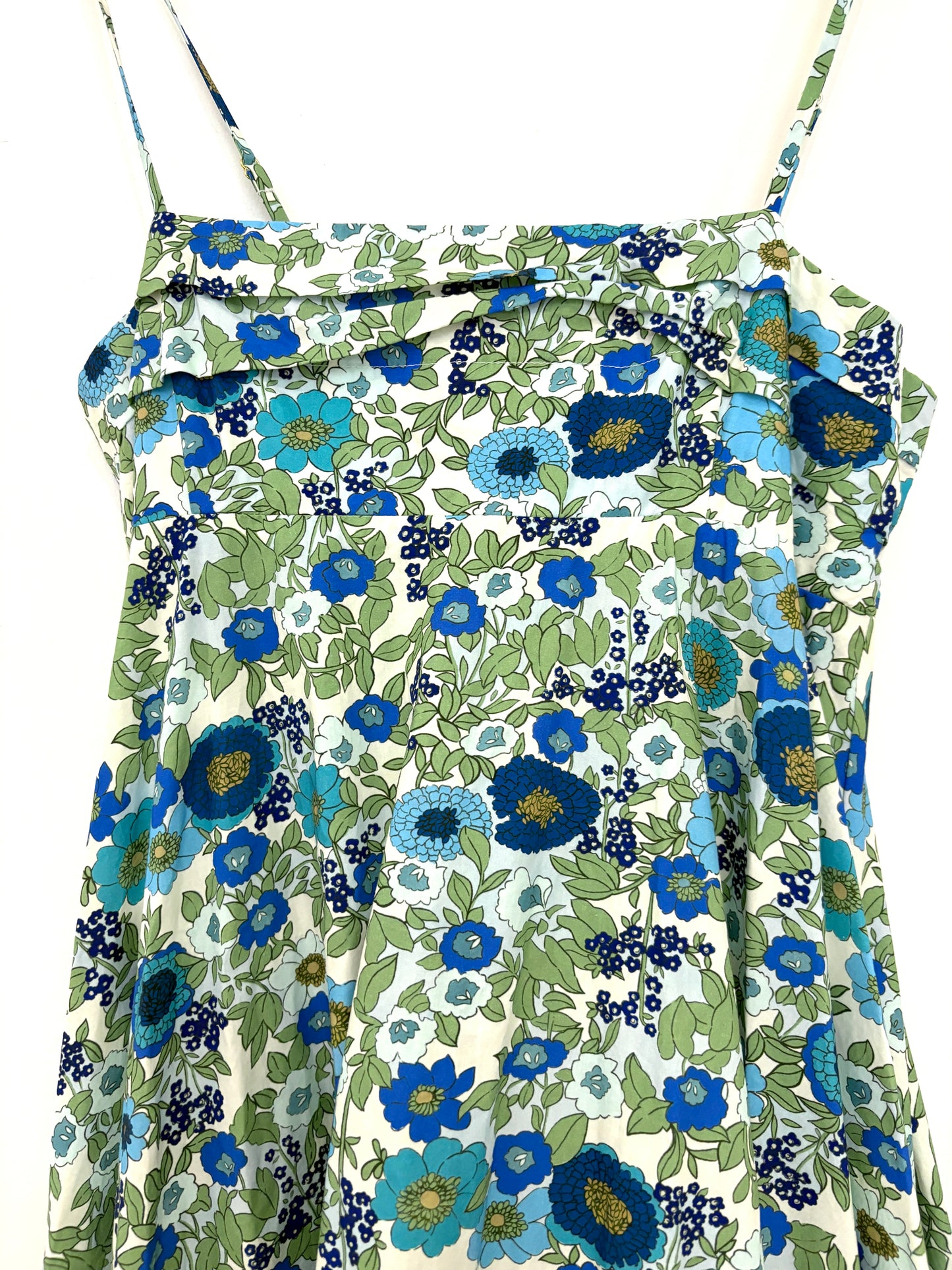 Alemais Pam Tiered Cotton Floral Print Dress UK 8
