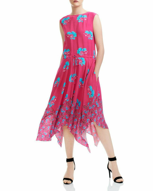 Maje Floral Pink Dress M image 0