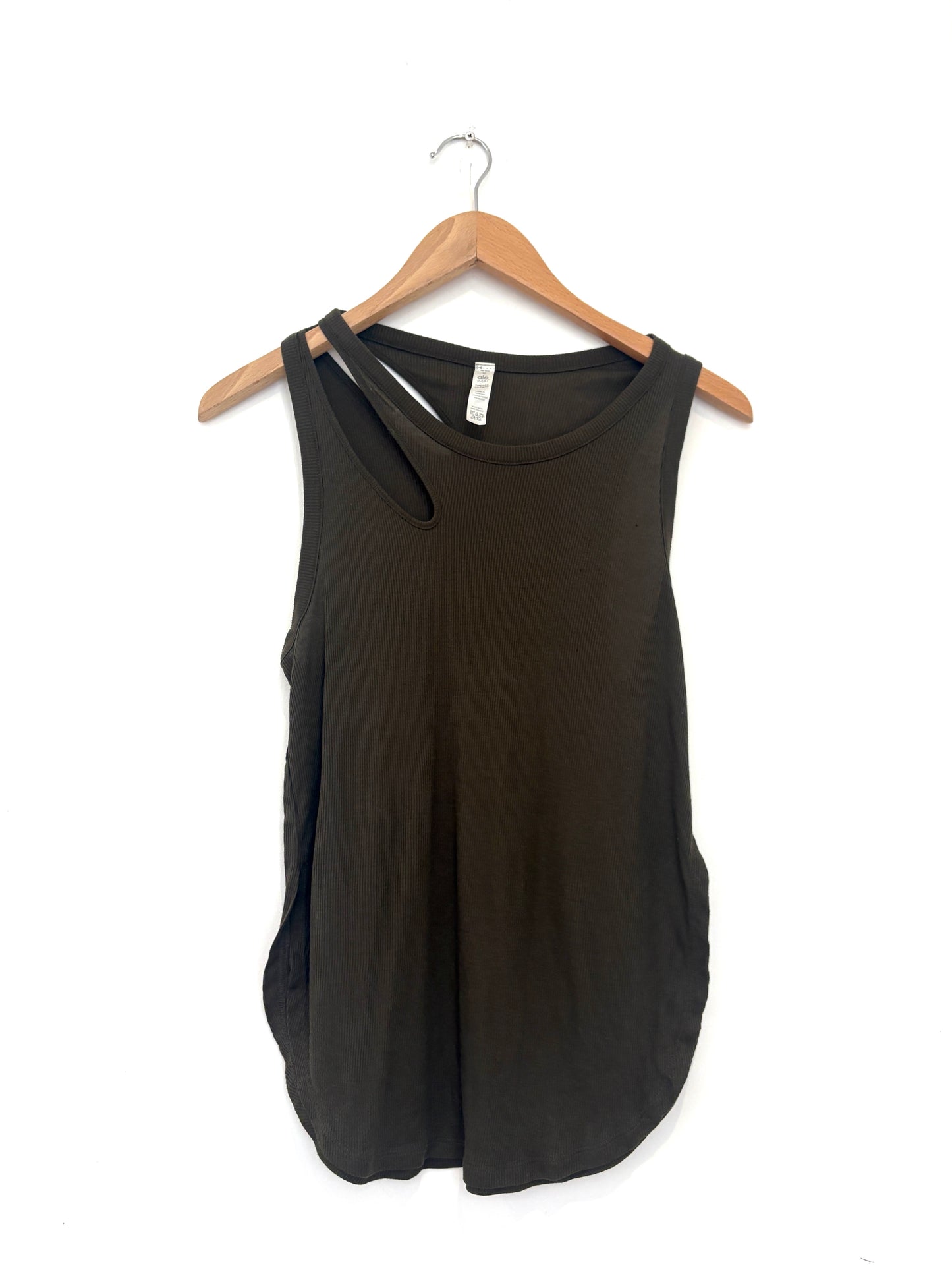 Alo Yoga Khaki Tank S