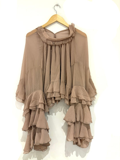 New With Tags Commense Chiffon Top S