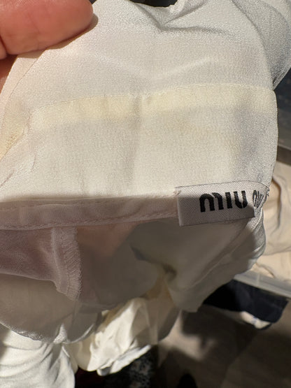Miu Miu Silk Blouse UK 12