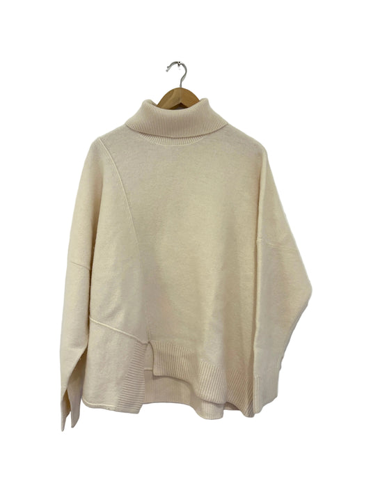 Cos Cream wool poloneck jumper