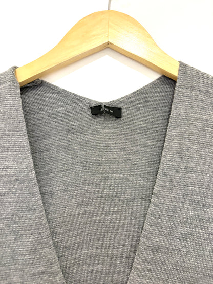 Joseph Merino Wool Grey Knitted Poncho M