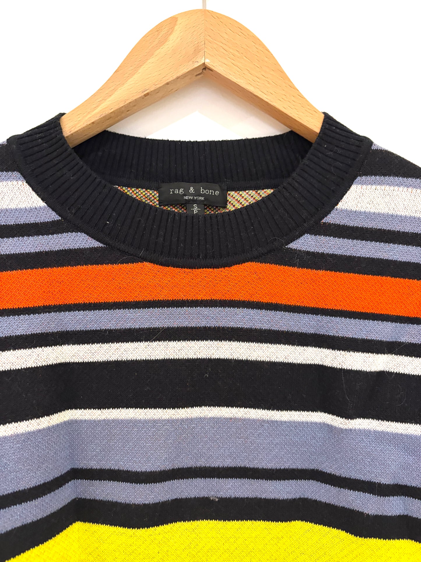 Rag & Bone Striped Knit S