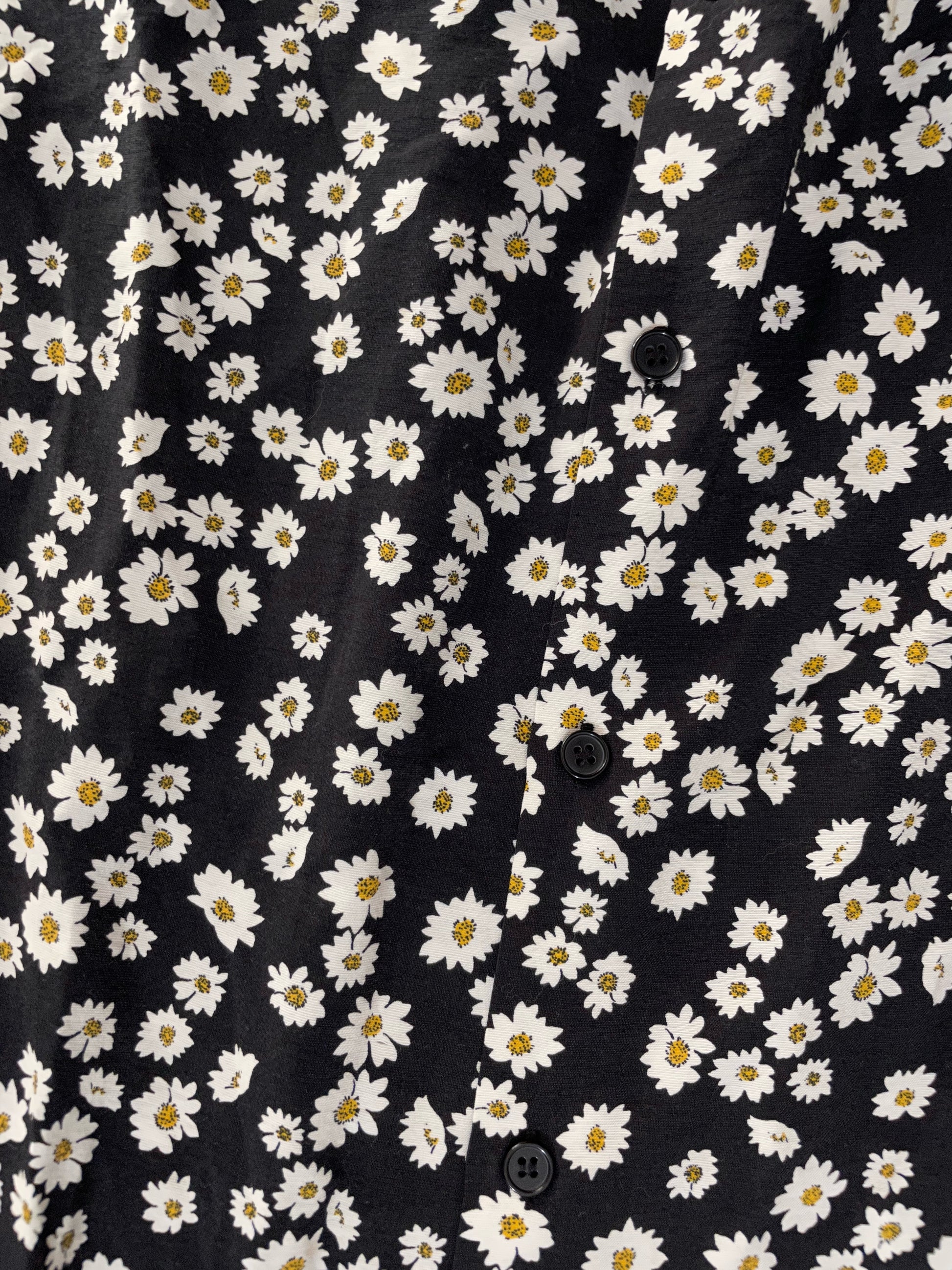 Mango Daisy Print Shirt Dress S image 4