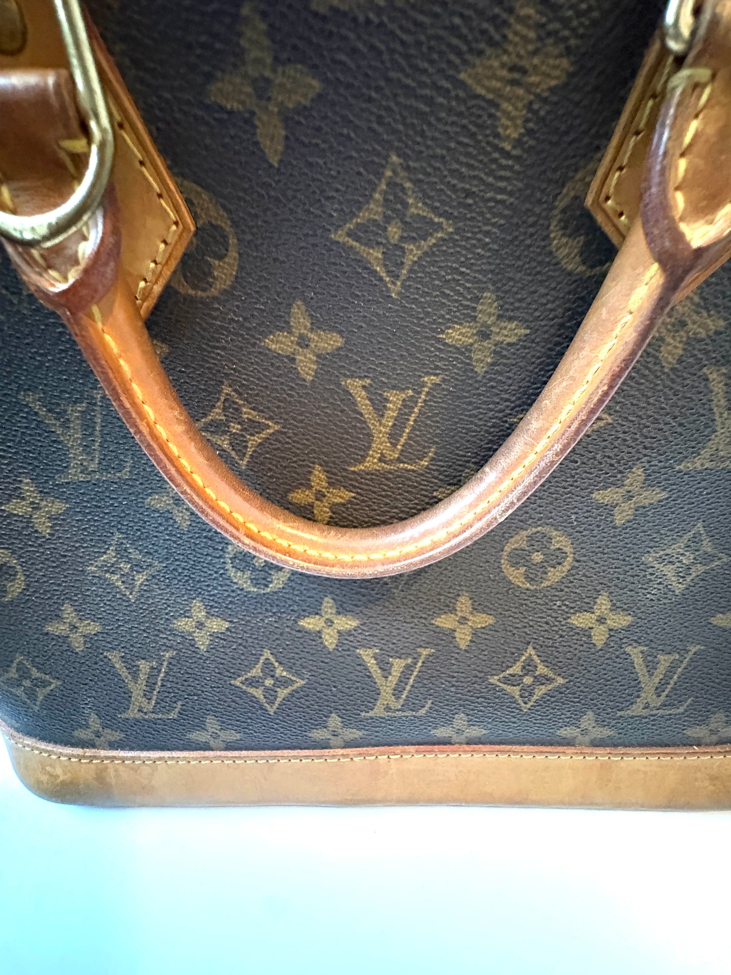 Louis Vuitton Alma Large Monogram Canvas Bag