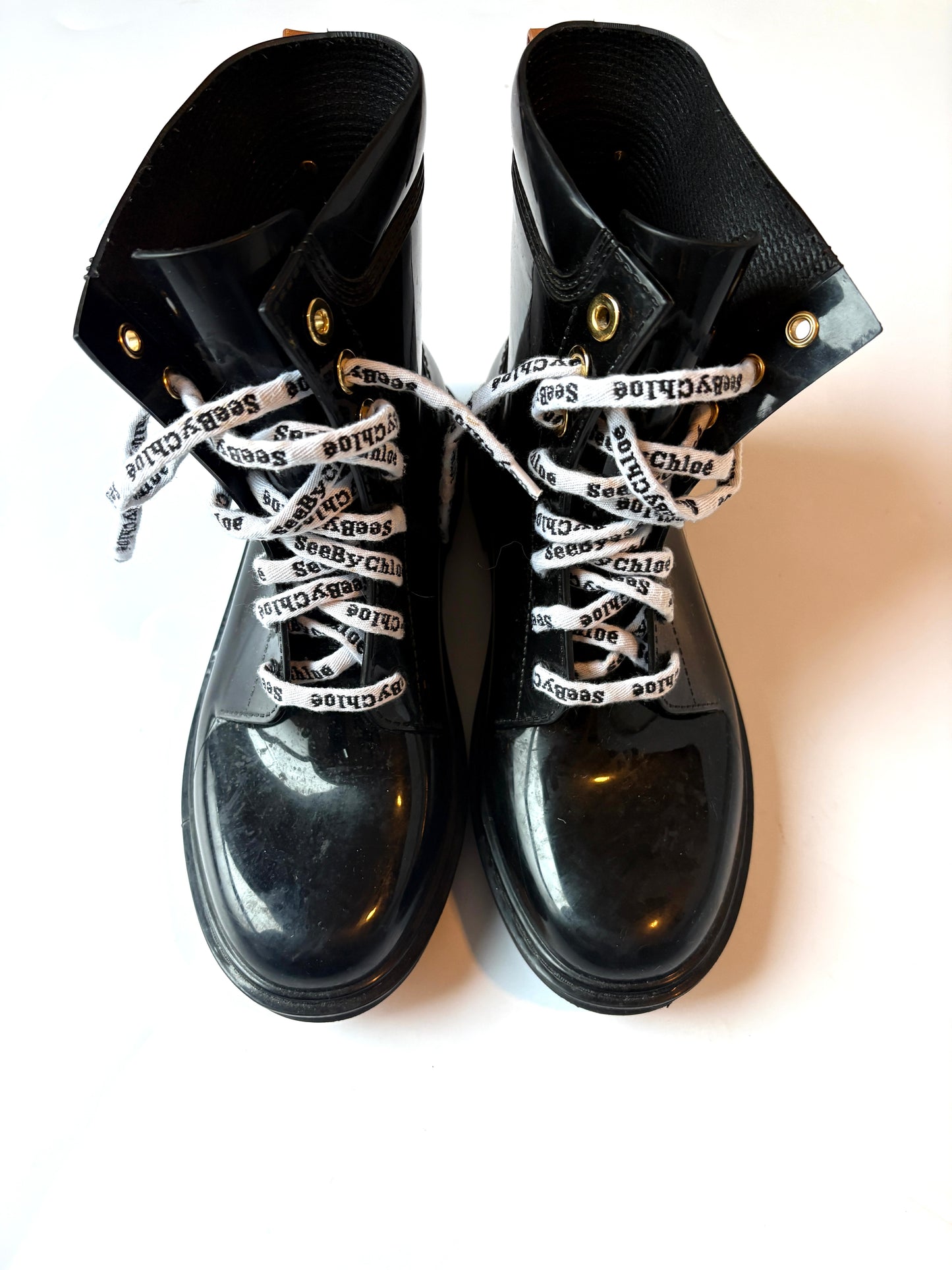 See by Chloe Lace-Up Boots UK 6