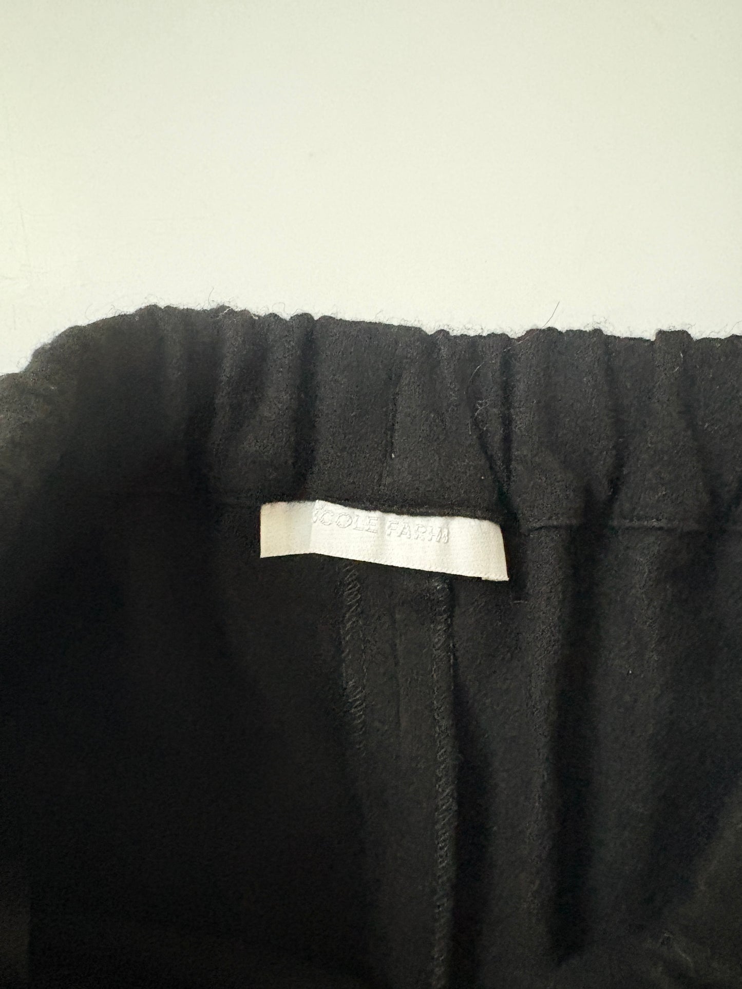 Nicole Farhi Black Wool Skirt UK 12