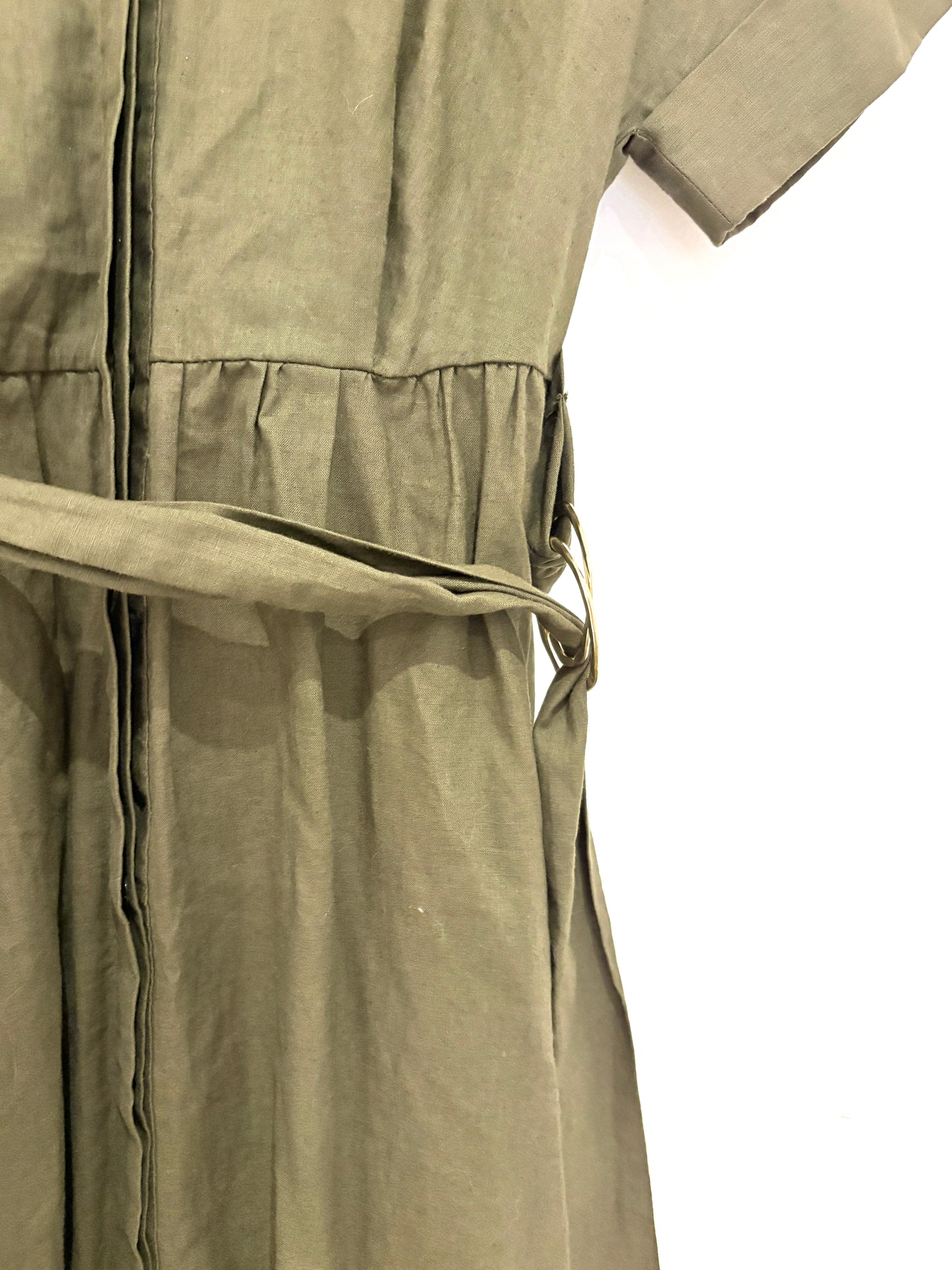 Zara Khaki Dress S