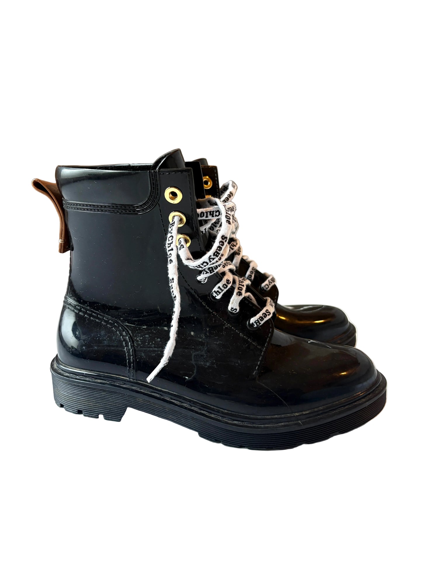 See by Chloe Lace-Up Boots UK 6