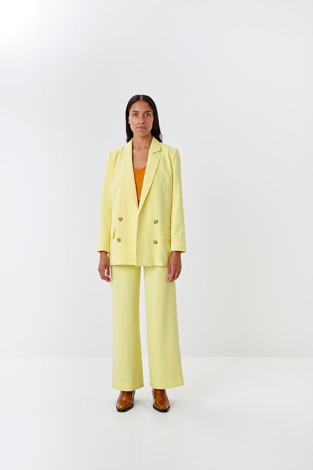 New With Tags Gestuz Yellow Belted Blazer UK 8 image 1