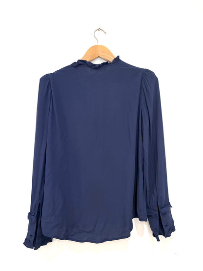 Ba&sh Unity Blue Blouse S
