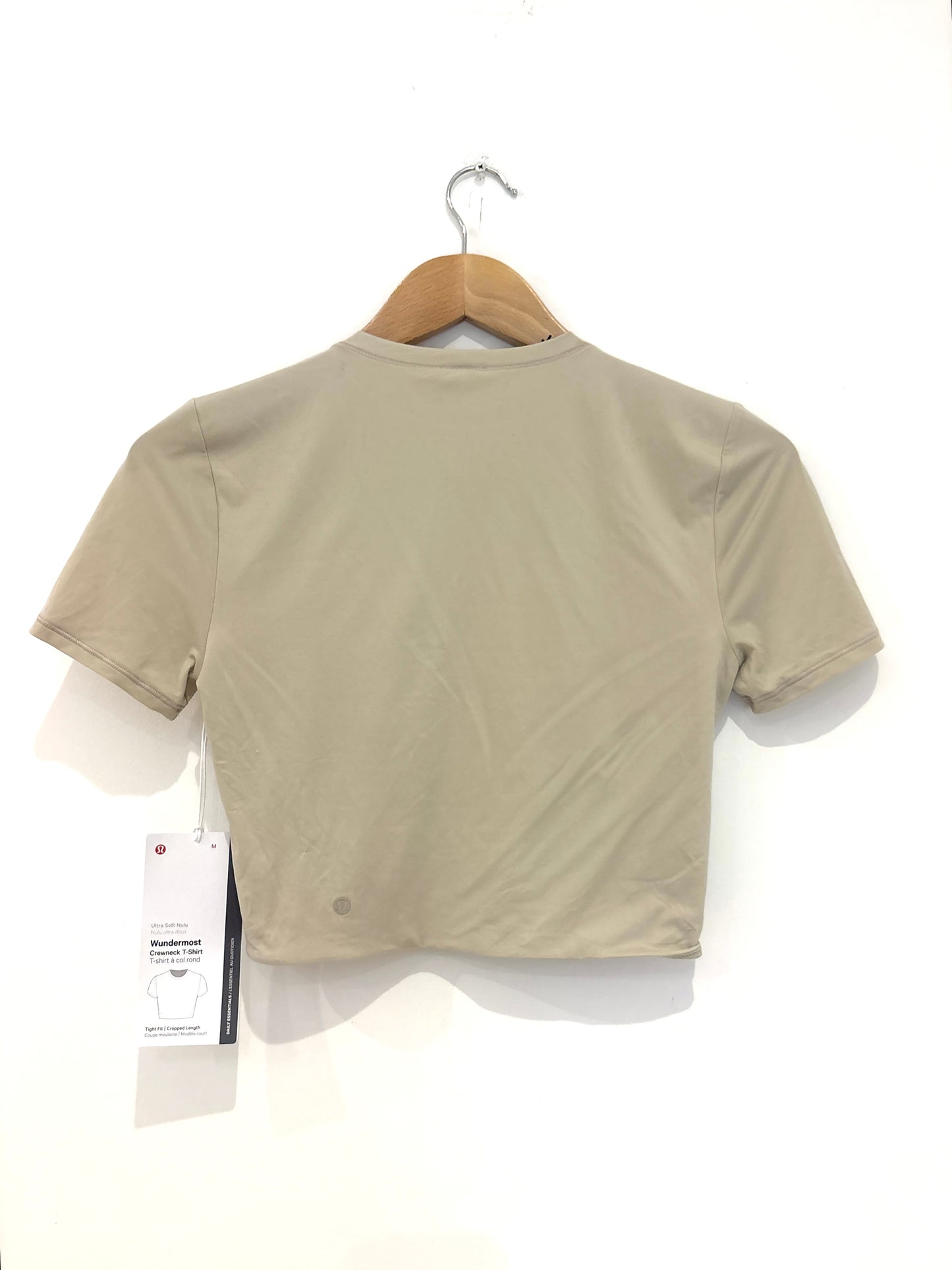 New With Tags Lululemon Wondermost Nulu Cropped T-shirt M
