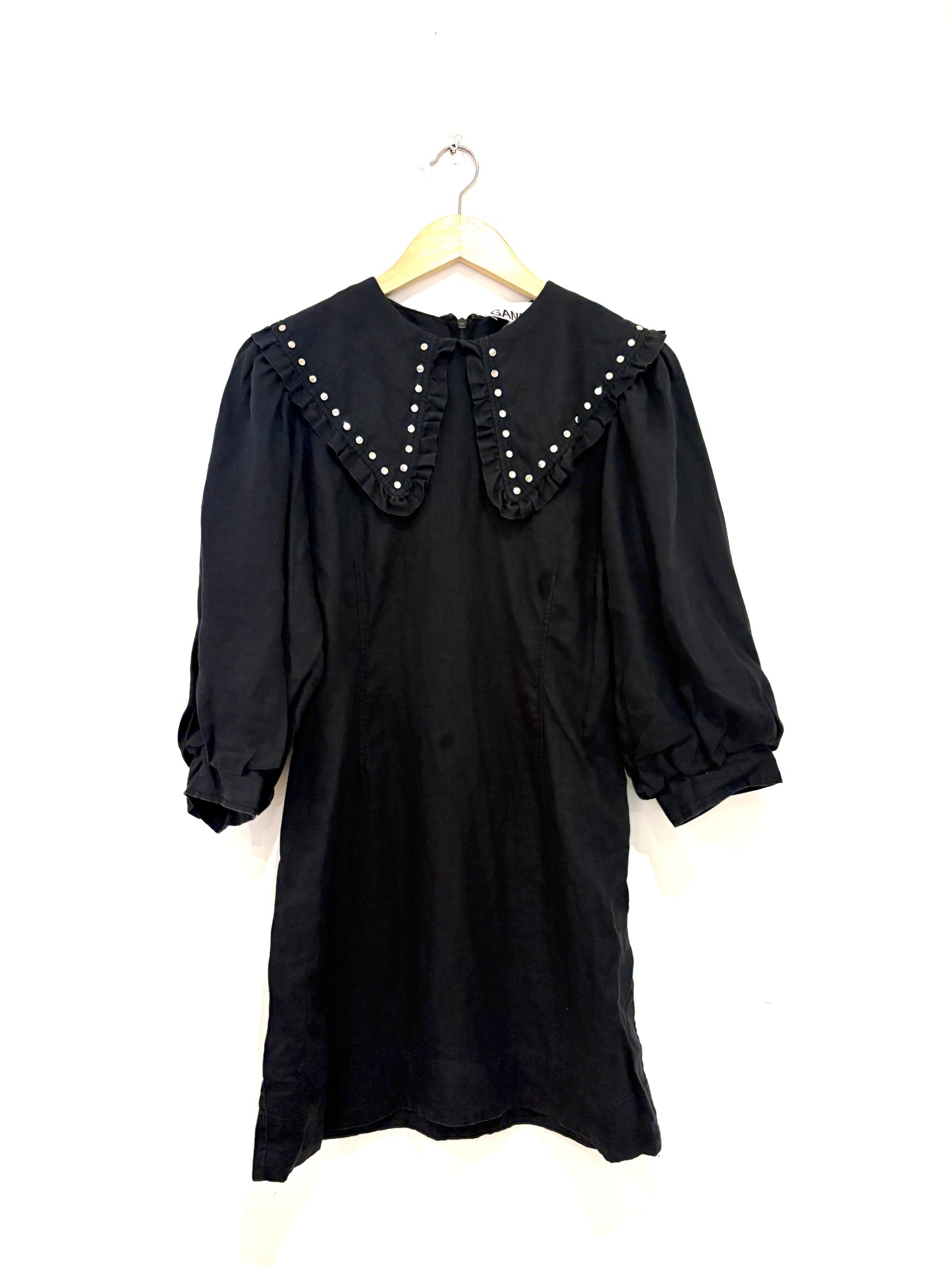Ganni Puff Sleeve Dress