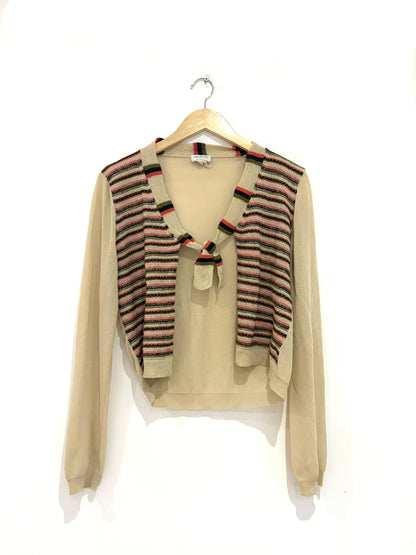 Dries Van Noten Tie Front Cardigan