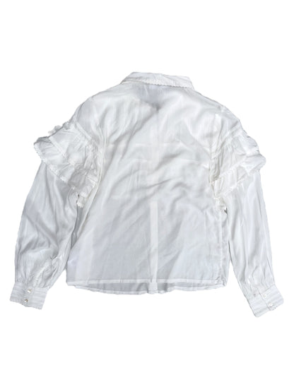 La Redoute White Blouse UK 8 image 1