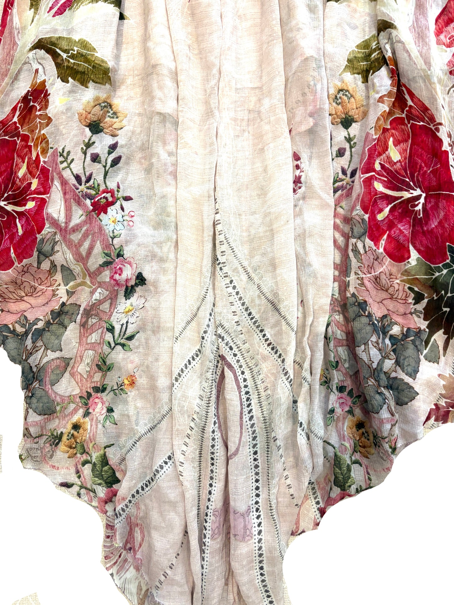 Camilla Shaped Waist Skirt S