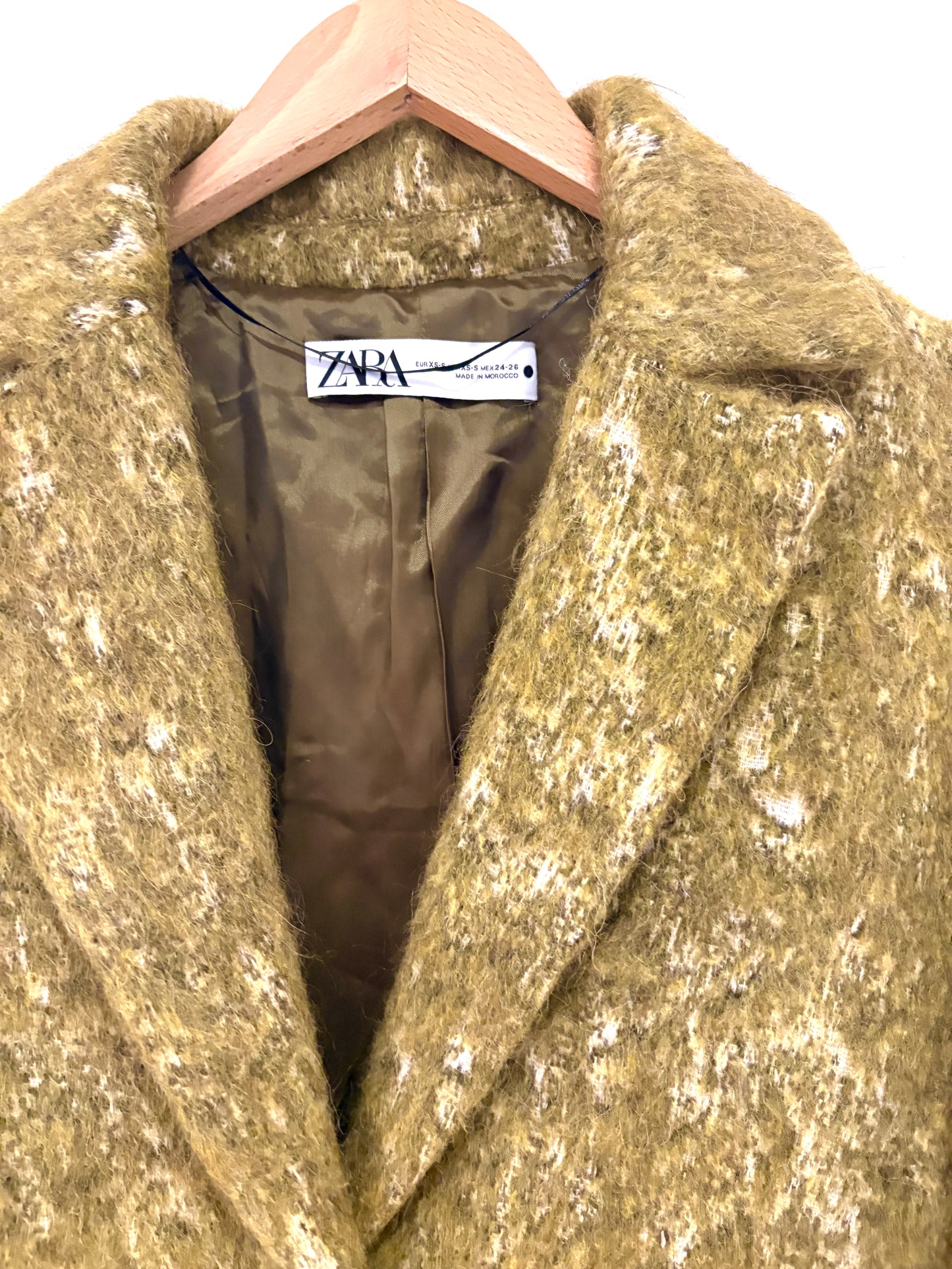 Zara Alpaca Coat XS-S