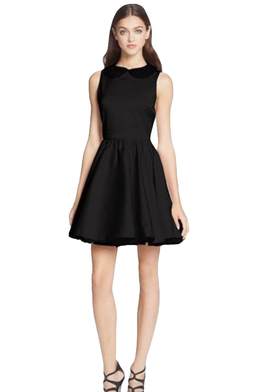 Alice + Olivia Black Beaded Dress XS