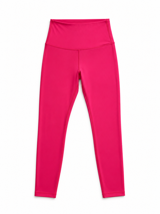 Lululemon plain fuschia leggings 