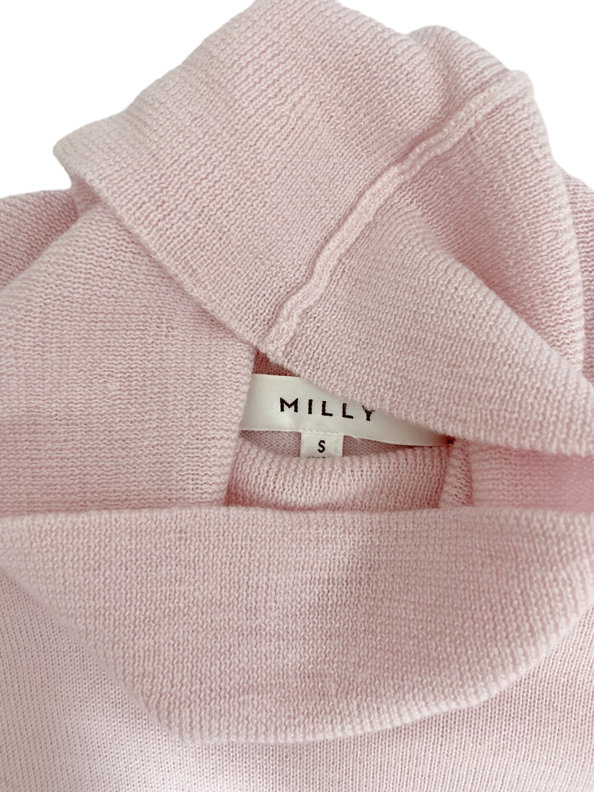 Milly Wool Pink Poloneck S image 2