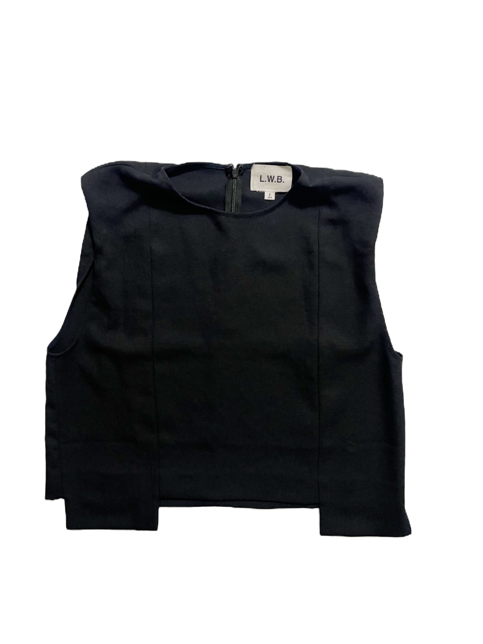 Life With Bird Black Blouse UK 10 image 0
