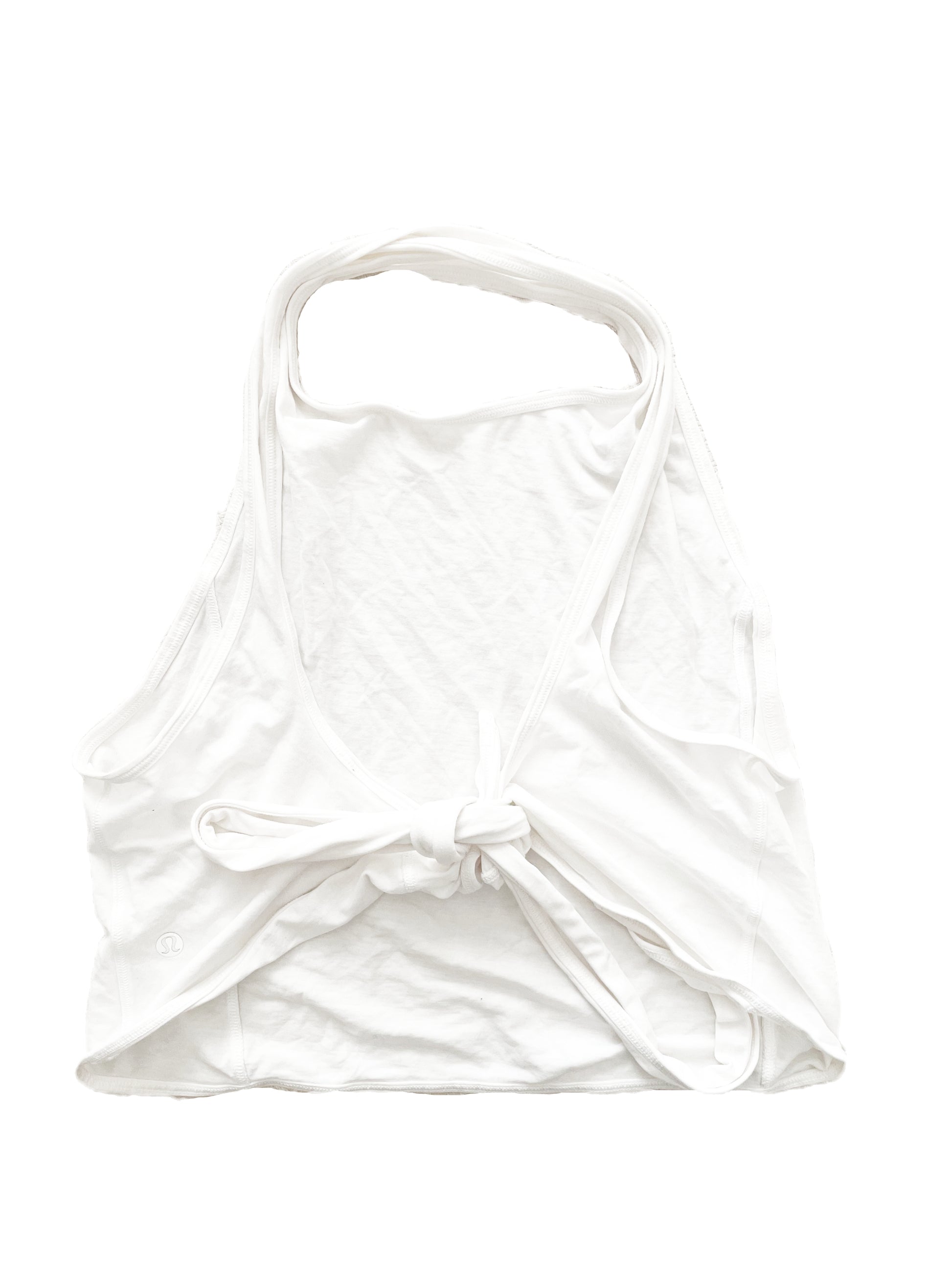 Lululemon White Halterneck S image 1