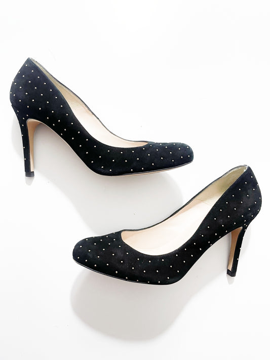 LK Bennett Suede Studded Pumps UK 5 image 0