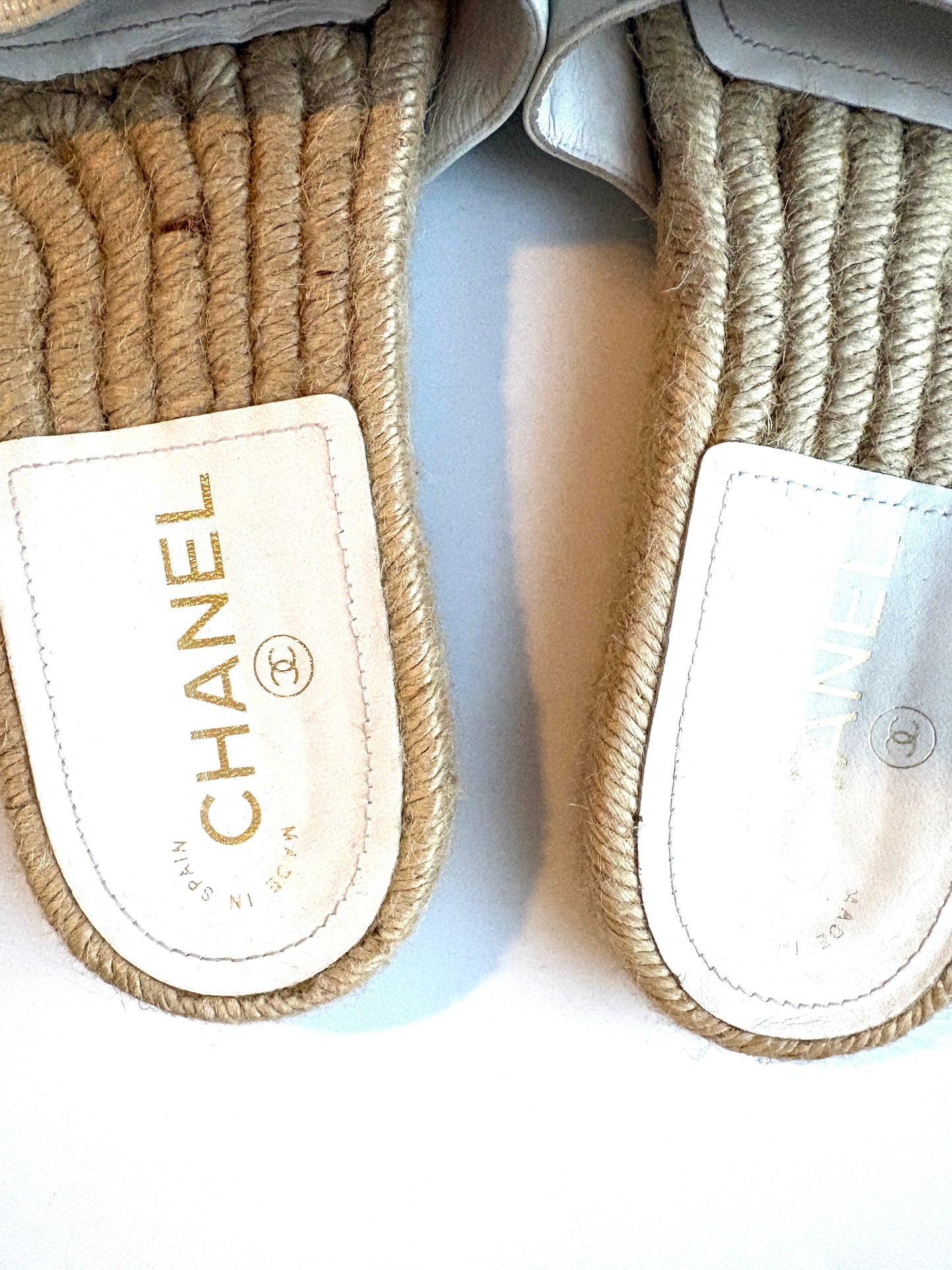 Chanel White Slides UK 5