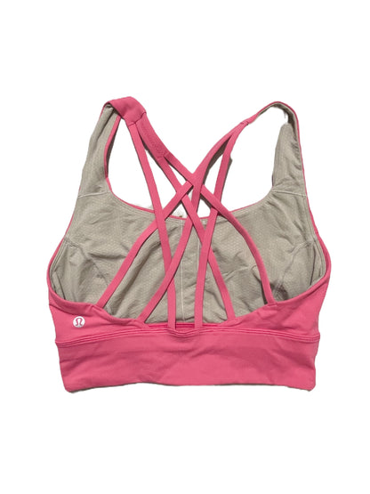 Lululemon Pink Croppd Sports Top UK 10 image 1