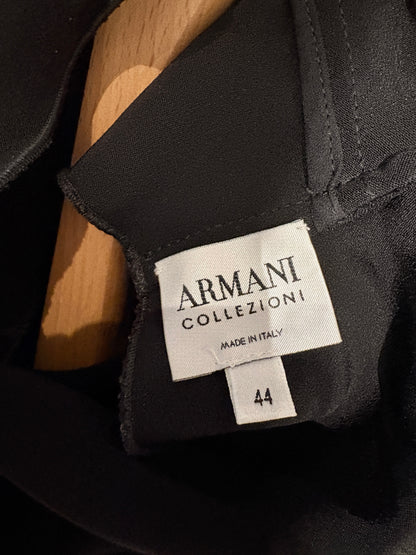 Armani Collezioni Scalloped Trim Blouse UK 14