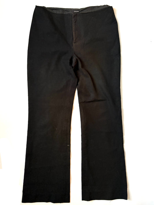Joseph Wool Black Trousers